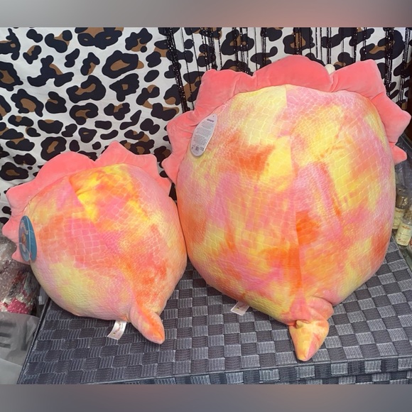 SQUISHMALLOWS TRINITY THE TRICERATOPS DINO PLUSH PILLOW TOYS - Picture 6 of 16